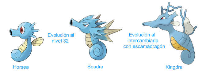 A Que Nivel Evoluciona Horsea