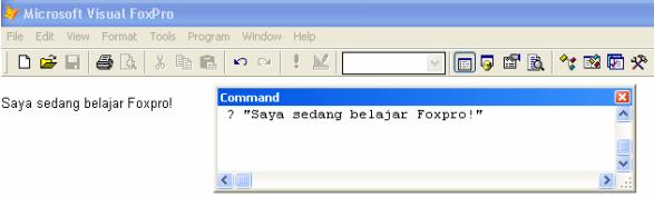 Materi Online: Mengenal Visual Foxpro 9.0