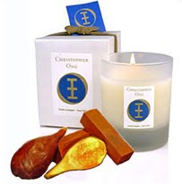 Christopher Ong Perfumed Candle:Patchouli-Fig