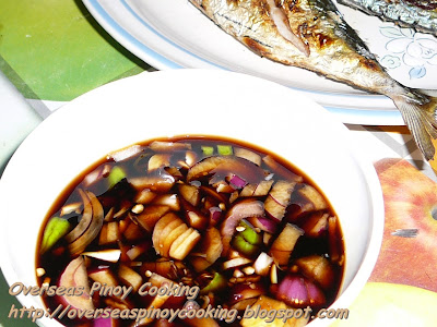 Inihaw na Alumahan Dipping Sauce