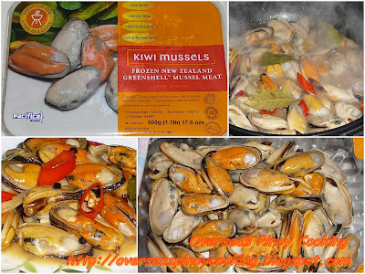 Adobong Tahong - Cooking Procedure
