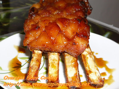 Pinoy Roast Pork Rib Rack