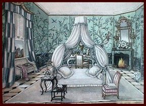 Gouache Antique Interior