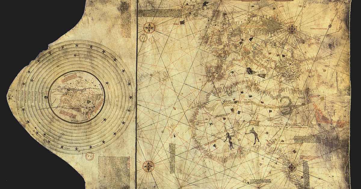 KOLUMBUS UND DIE NEUE WELT: Kolumbuskarte KOLUMBUS UND DIE NEUE WELT: Kolumbuskarte