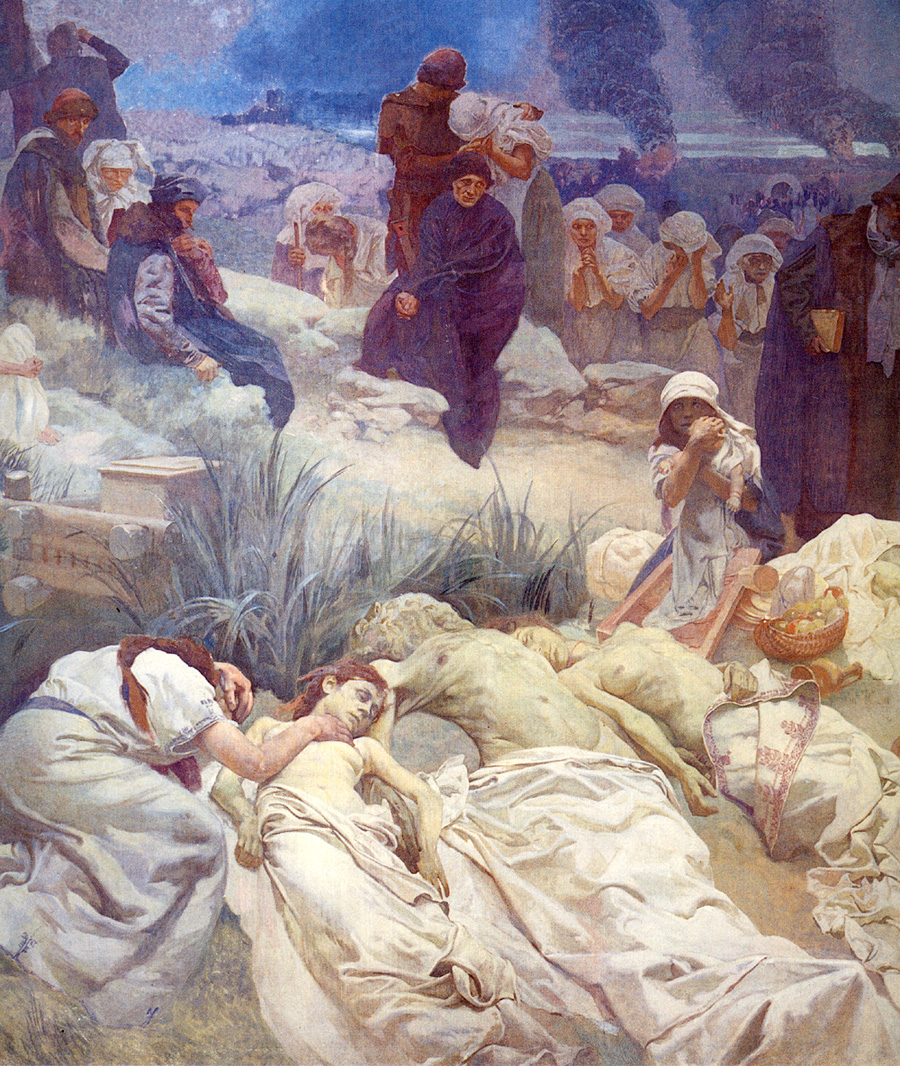 Славянская эпопея альфонса мухи фото всех картин