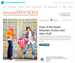 Martha Stewart's Doer of the Week Feature!