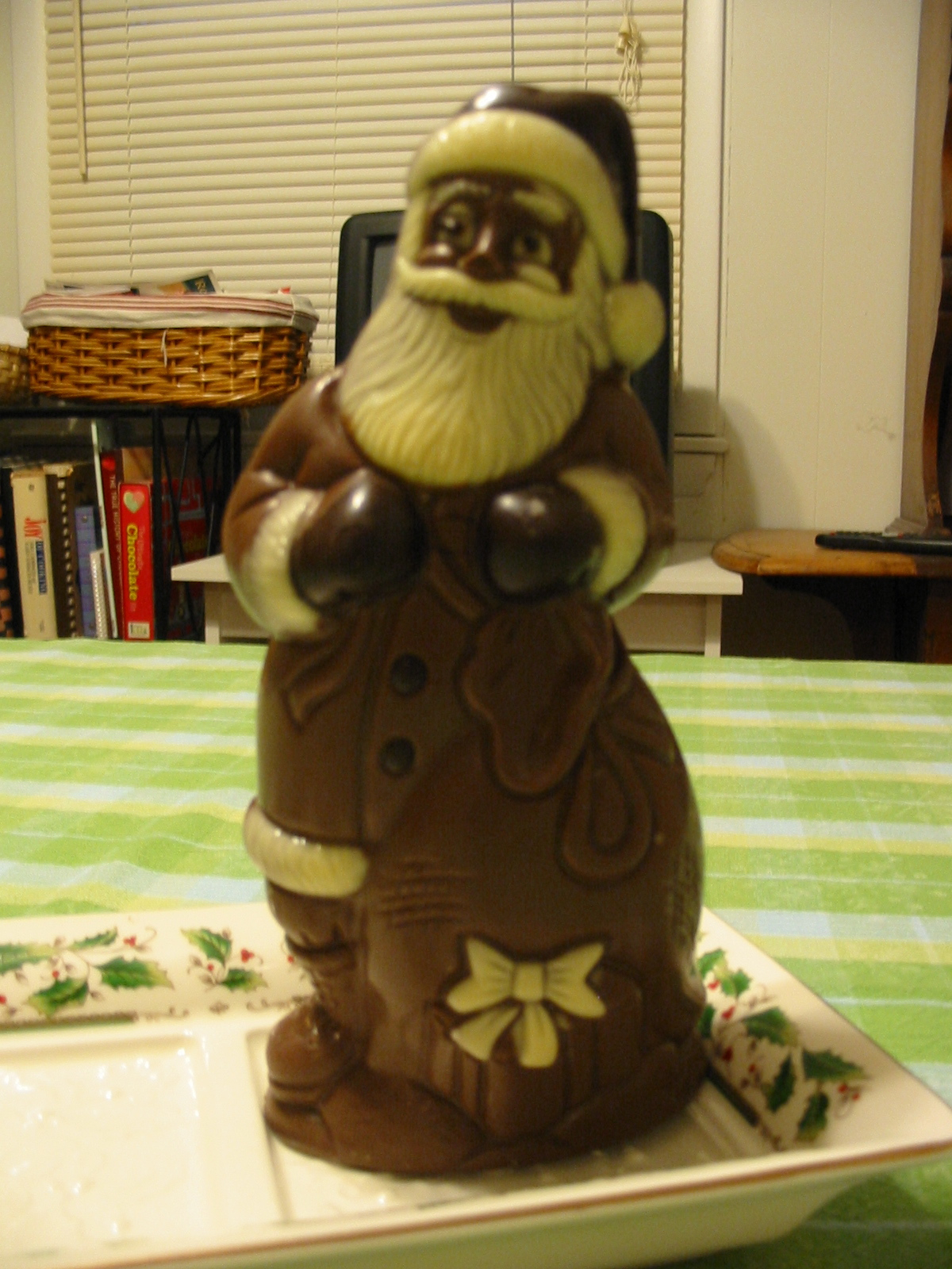 Premium Chocolate Santa