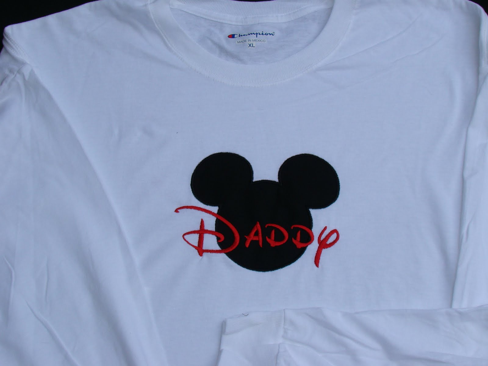 SAME Monogram: Mickey Mouse shirt for Disney Daddy