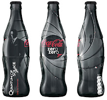 Coca Cola Zero en edición limitada promociona Quantum of Solace