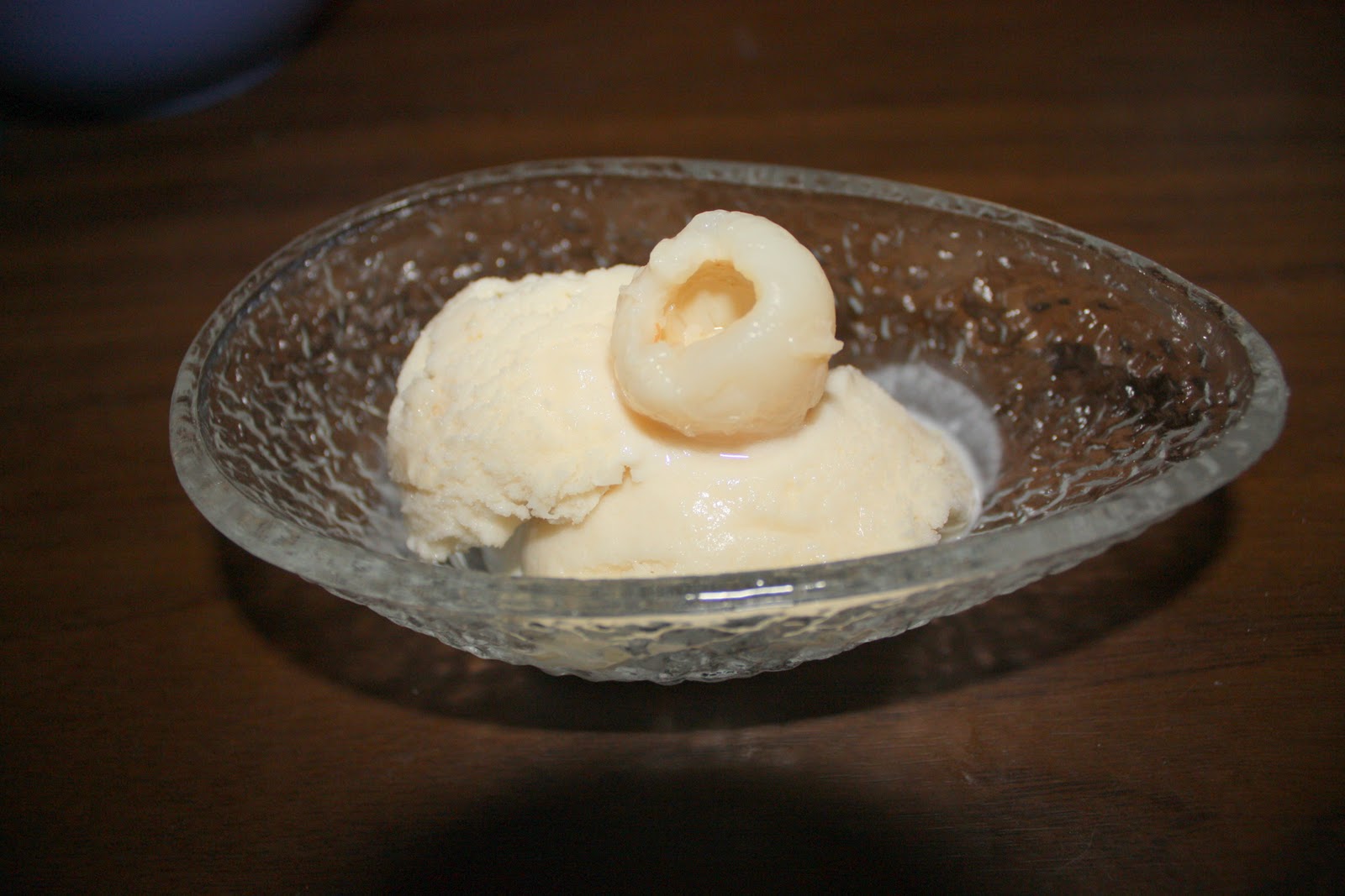 In the Mood for Noodles Ginger Lychee Ice Cream & Posting Cookbook