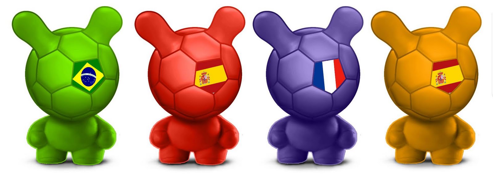 Boneco ecológico Copa do Mundo Elo7 Produtos Especiais