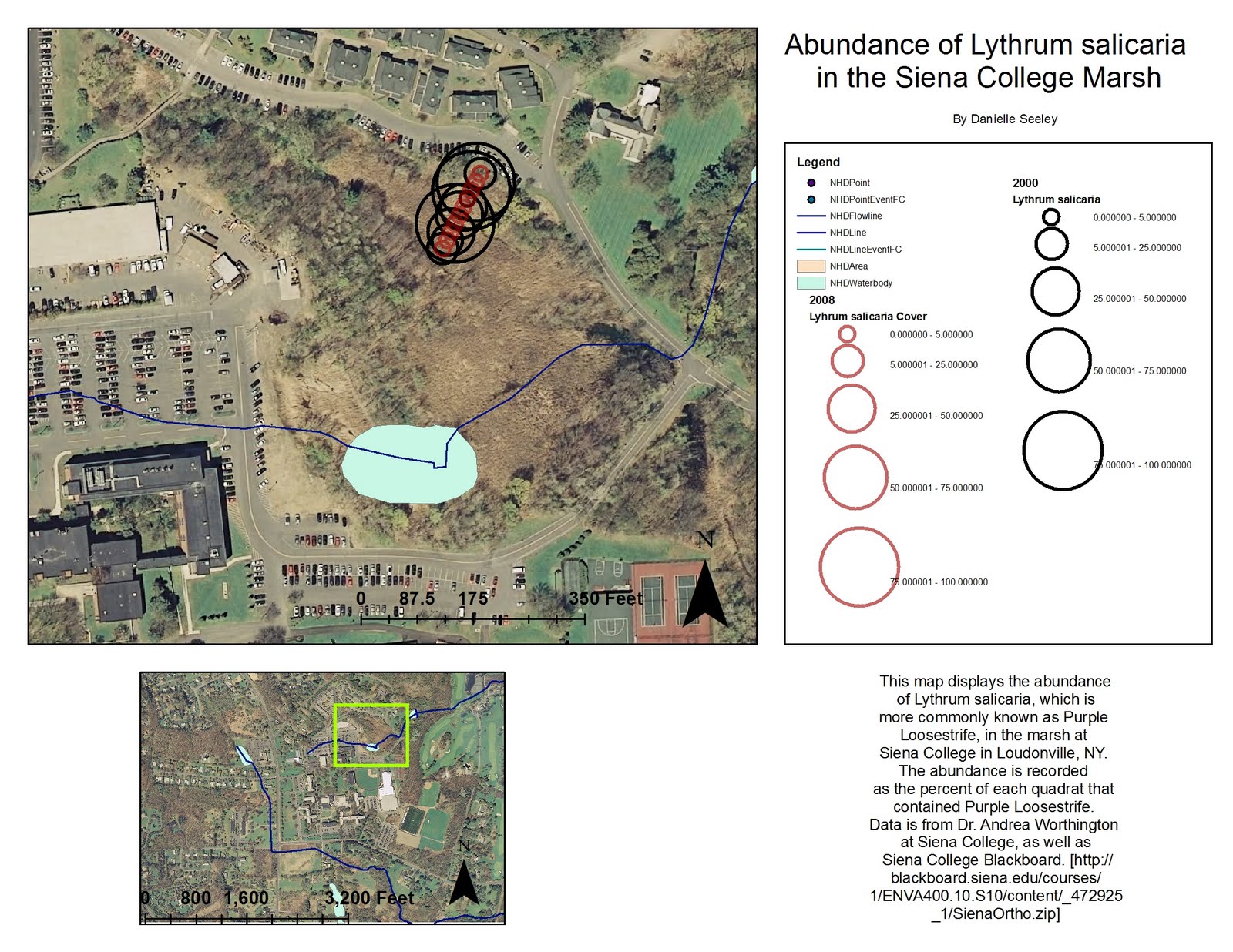 Siena College Marsh Ecosytem GIS Model