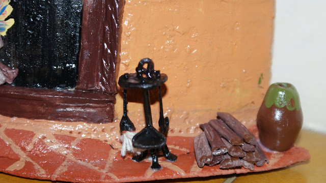 El rosal de Rosa: mis tejas, chimenea