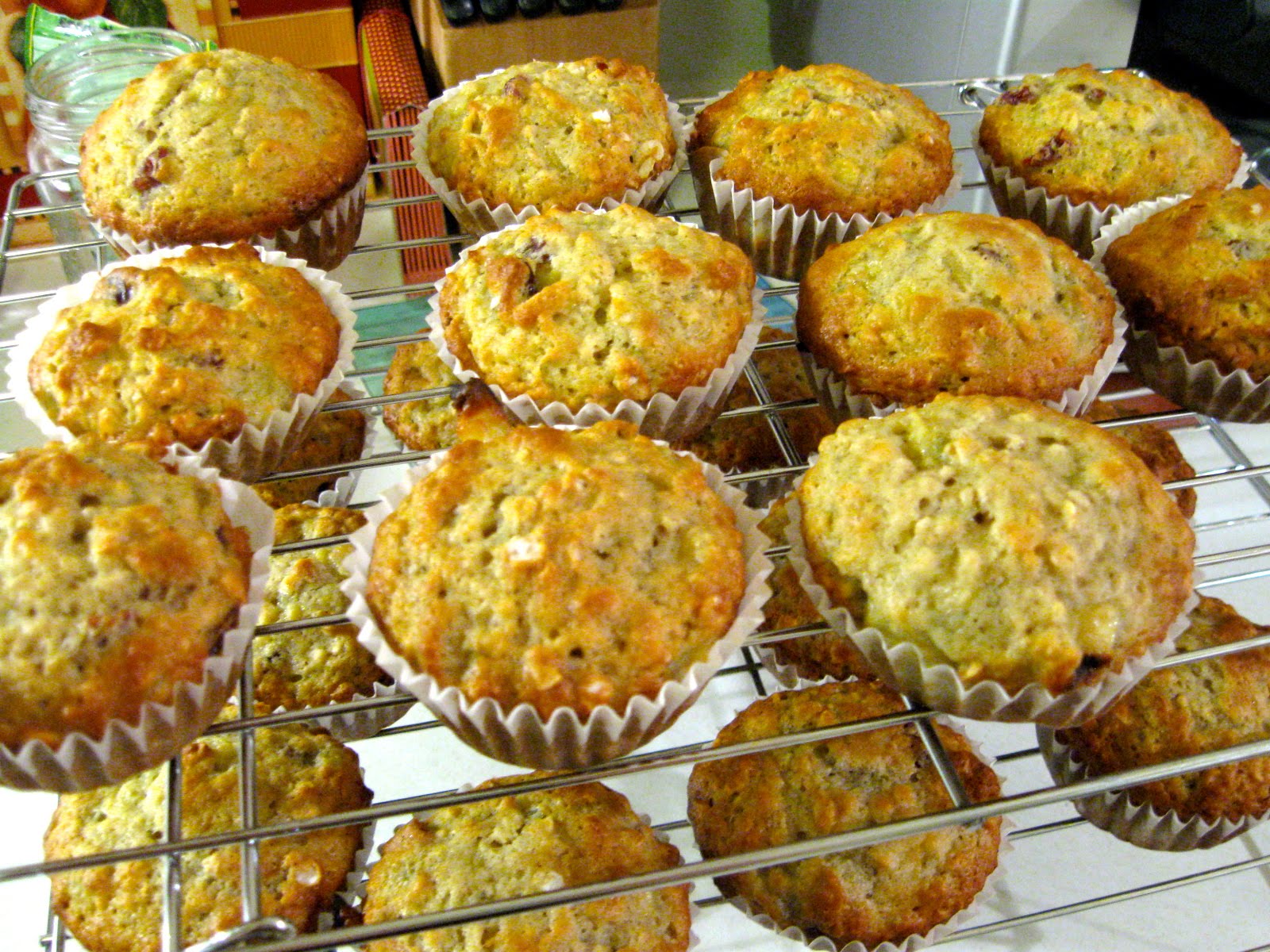 Banana Oatmeal Muffins from Company's Coming