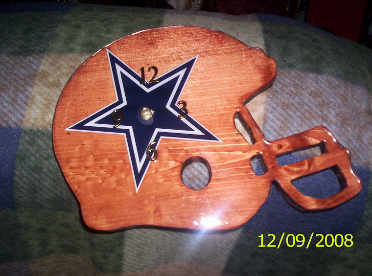 Cowboy Helmet Clock