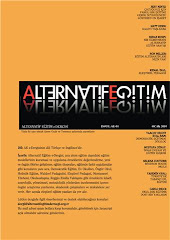 E-ALTERNATİF EĞİTİM DERGİSİ - E-JOURNAL OF ALTERNATIVE EDUCATION YAYIMLANDI !..