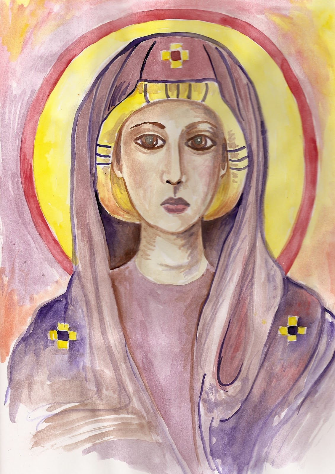 Art Beneath the Cottonwoods Theotokos