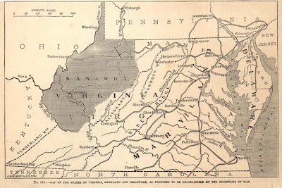 Original proposal for the New State of West Virginia