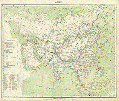 عام 1800م خريطة بلوشستان المستقلة