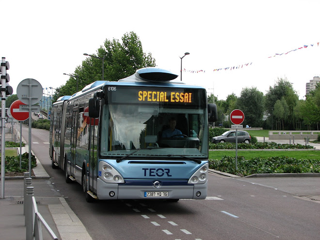 Irisbus Citelis TEOR avec système de guidage ( Rouen )