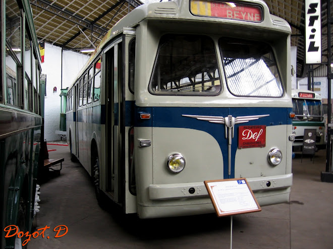 Trolleybus FN & ACEC T54 544 Tule 1954.