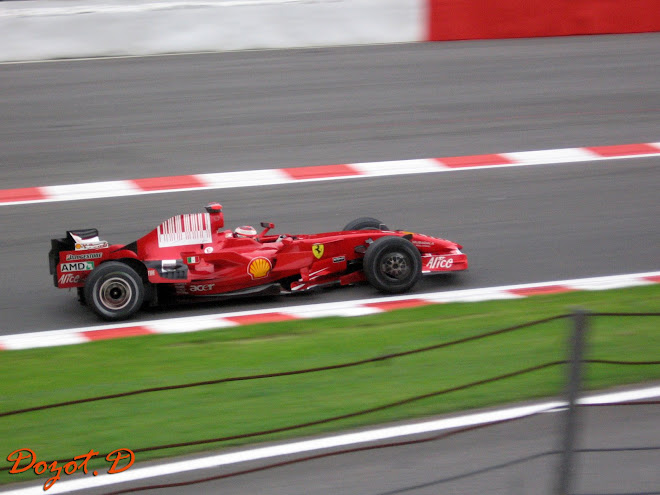 Ferrari F2008 1 K.Raikkonen Spa 2008.