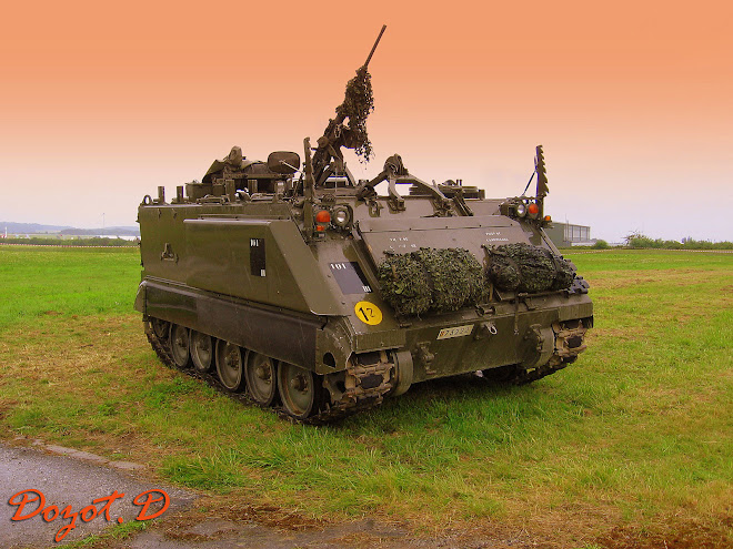 M-113 blindé transport de troupes.