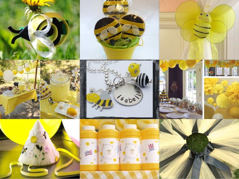 Bumble Bee Birthday Theme.