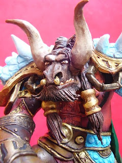 statuette world of warcraft tauren regalo compleanno personalizzato action figures orme magiche modellismo