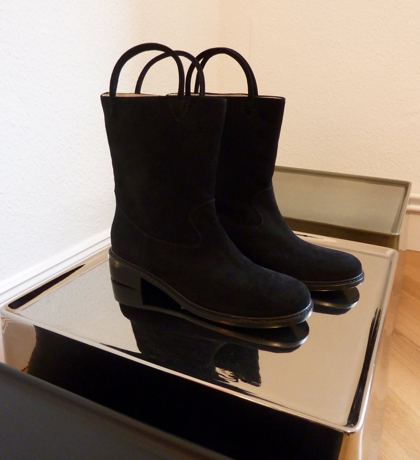 AUTHENTIC STUFF These boots are made for walking...