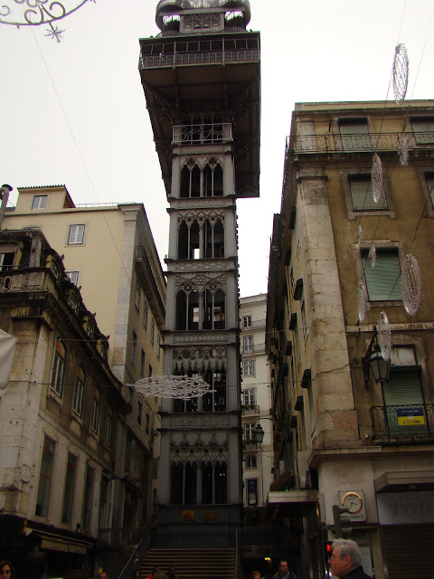 Elevador de Santa Justa Lisboa Portugal