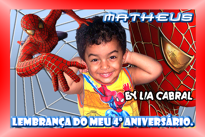 FOTO LEMBRANÇA SPIDER MAN