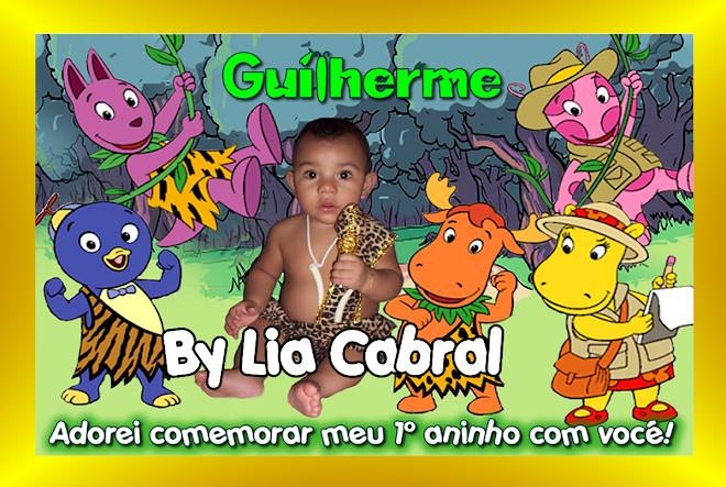 FOTO LEMBRANÇA BAKYARDIGANS NA SELVA