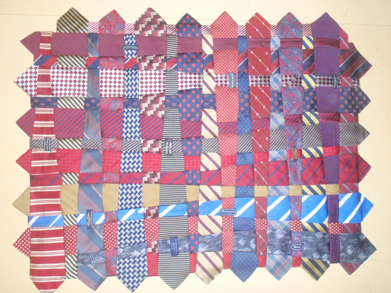 Deb Rowden's Thrift Shop Quilts: A Memory Tie Quilt by Renay