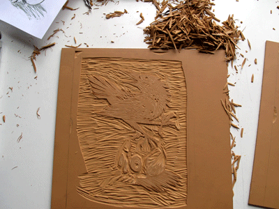 D.I.Y.T. - Part II of Printing without a Press: Set-Up and Tracing