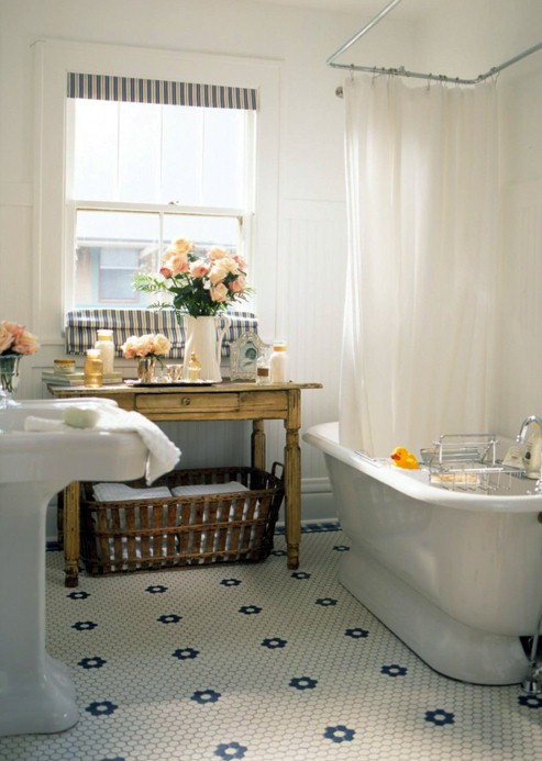 Vintage Style Bathroom 5