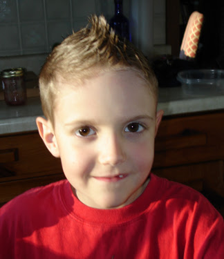 Little boys Mohawk haircuts 
