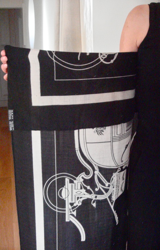 how to wear a cashmere shawl