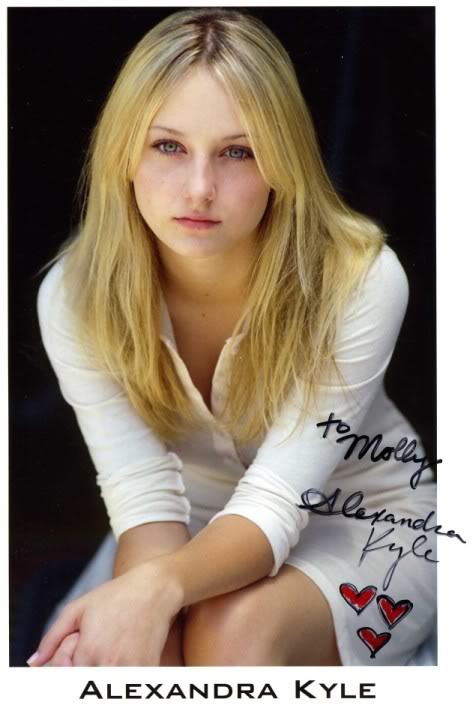 A pile of signatures: Other film actresses