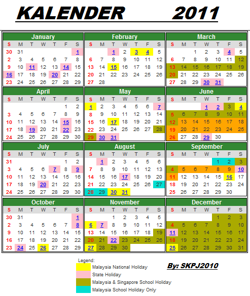 Kalender Thn 1989 Cara Golden