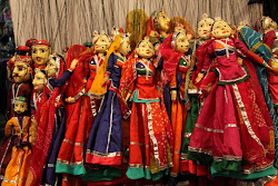 Rajasthani puppets