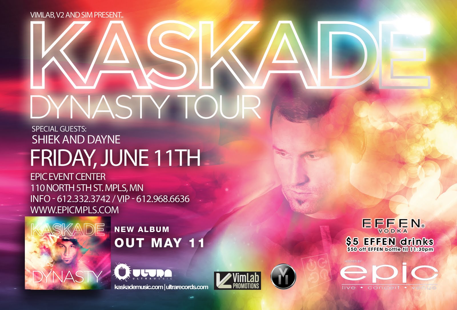 My Life on the VList KASKADE "Dynasty Tour" Epic Friday, June 11th