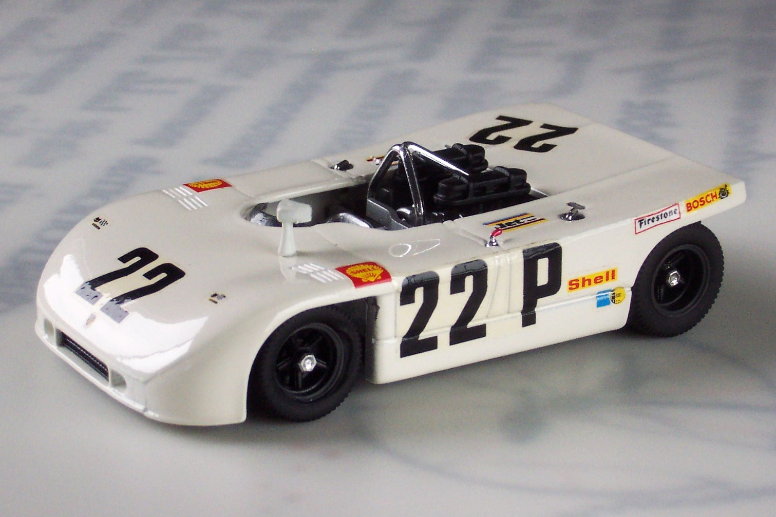 Miniature Best 1/43 N°9071 - Porsche 908/3 Nurburgring 1971 - #3 Elford/Larrousse