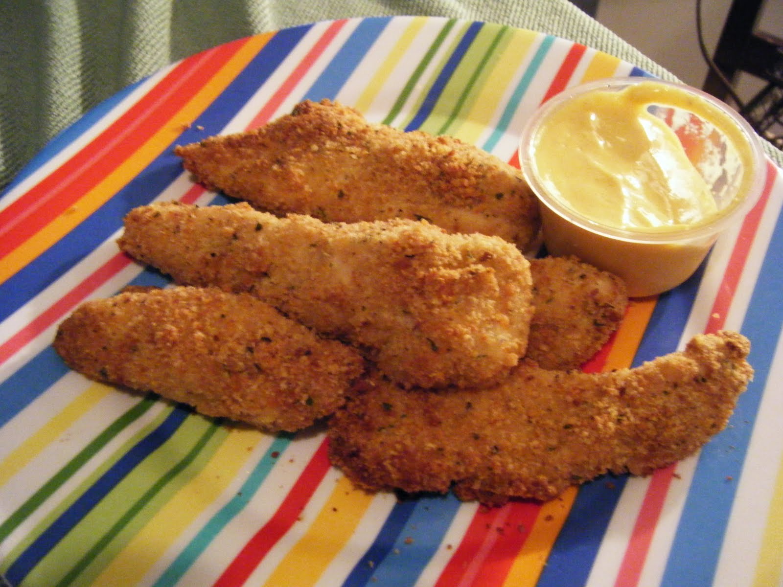 Any Excuse to Eat! Homemade Mac N Cheese with Chicken Fingers!