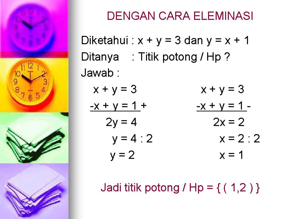 Contoh Soal Persamaan Linier - contoh soal pdf download