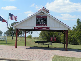 View from the Passenger Window: George Ranch Historical Park, Houston