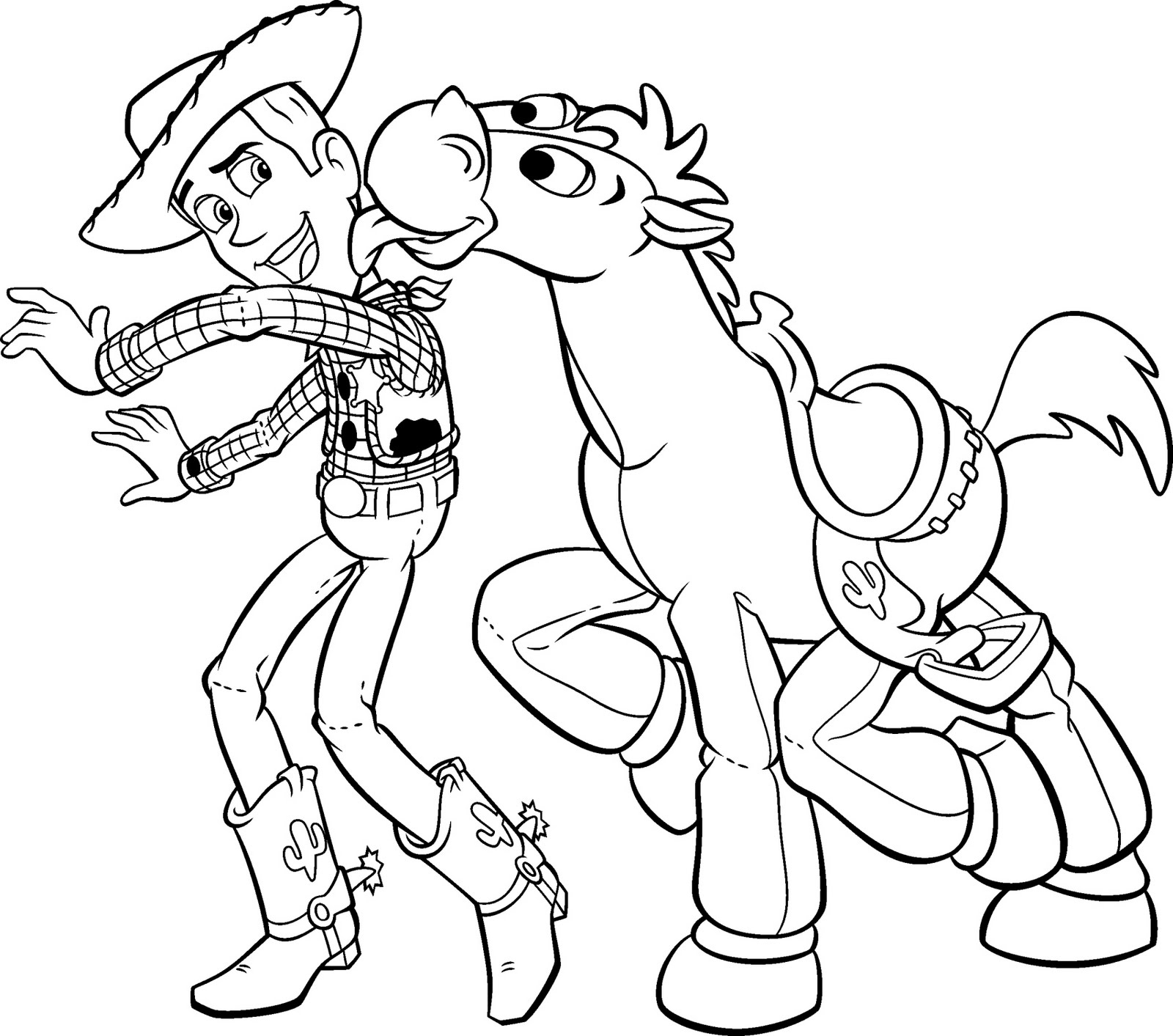 TOY STORY COLORING PAGES