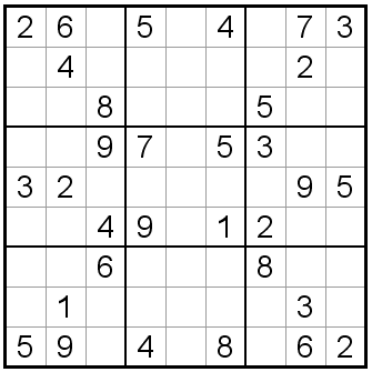 PRINTABLE SUDOKU