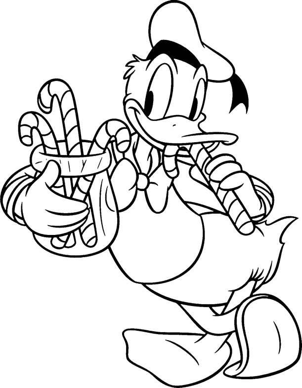 xmas disney coloring pages - photo #29