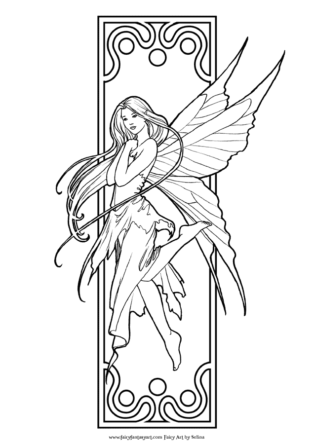 fairey coloring pages - photo #18